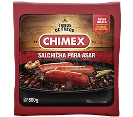 Empaque Salchicha para asar Chimex Empaque Salchicha para asar Chimex